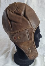 REGNO D'ITALIA REGIA AERONAUTICA ? CUFFIA PILOTA RR.AA. "OLD ENGLAND BOLOGNA"