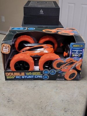 Double Wheel 360 Remote Control Stunt Car (Orange)
