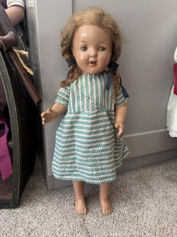 Antique or vintage Doll 16” Composition Body