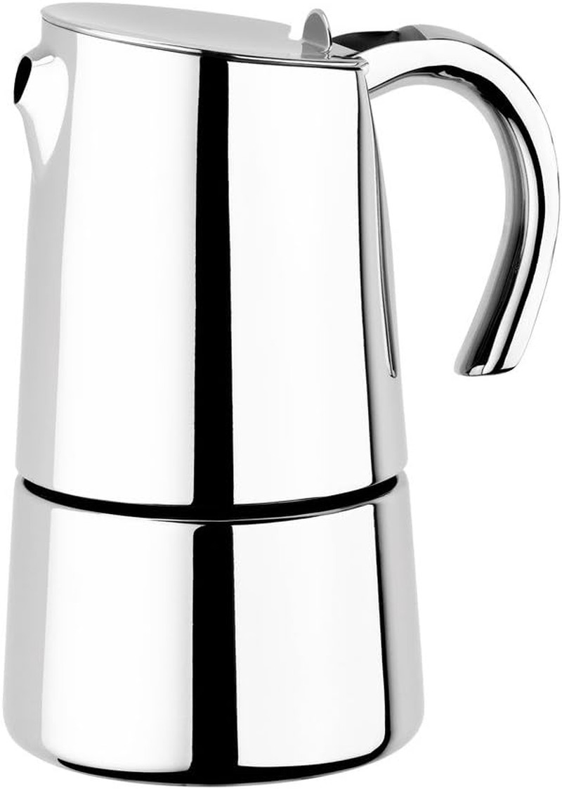 Offerta Caffettiera Bella 6 Tazze Acciaio 18/10 - La Moka Definitiva