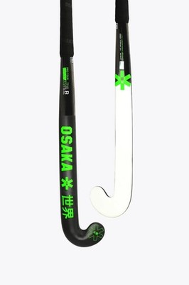Osaka Field Hockey Stick Pro Tour 70 - Low Bow - LTD Edition White | Iconic Blac