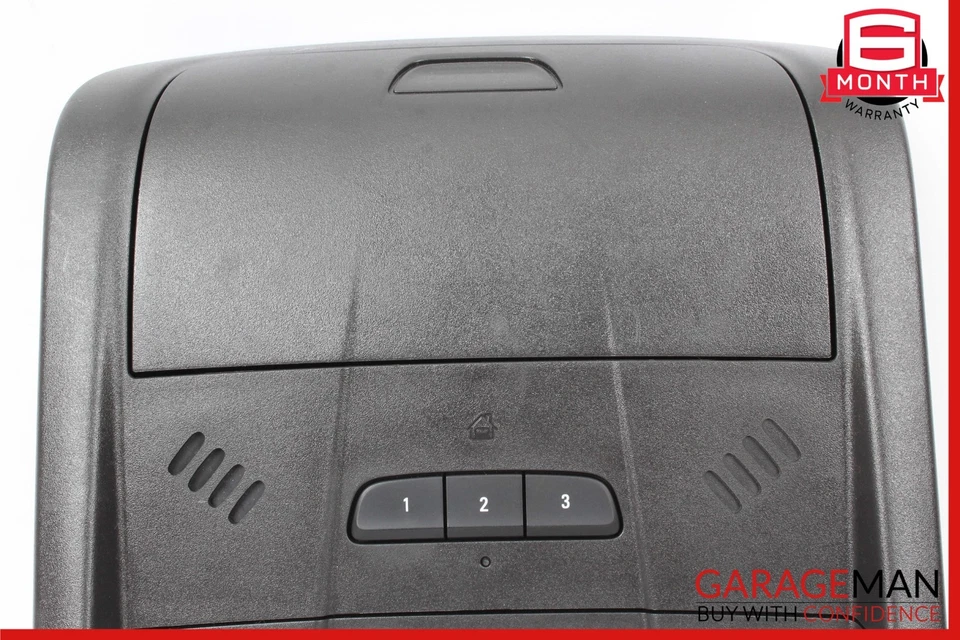 Lámpara de luz domo de lectura superior central delantera 17-20 Cadillac XT5 22809886 OEM Foto 2 de 4