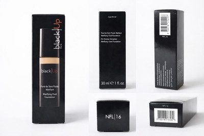 Black Up Paris Matifying Fluid Foundation 30ml Shade NFLI16 New