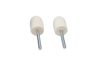 Power-TEC Filz Aufsatz Polierspitzen Set 2 Tlg. FüR Alufelgen 92564