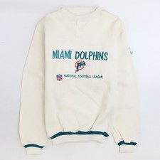 Vintage Miami Dolphins Sweatshirt Crewneck Size Small NFL NWT