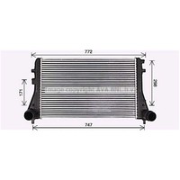 LadeluftküHler LuftgeküHlt Aluminium FüR VW Golf VI 5K1 EOS 1F7 1F8 517