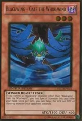 Blackwing - Gale the Whirlwind-Gold Rare - Limited - GLD3-EN021 - Gold Series...