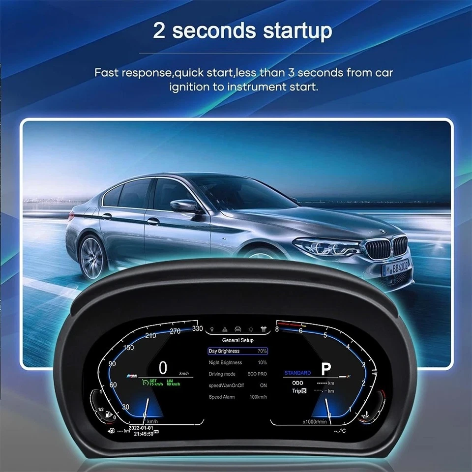 Automotive Replacement Instrument Panel Gauges For BMW 3 Series E90 E91 2005-12 - Изображение 3 из 4