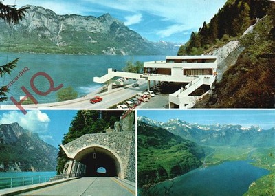 Ansichtskarte:-Muhlehorn, Cafe-Restaurant Walensee