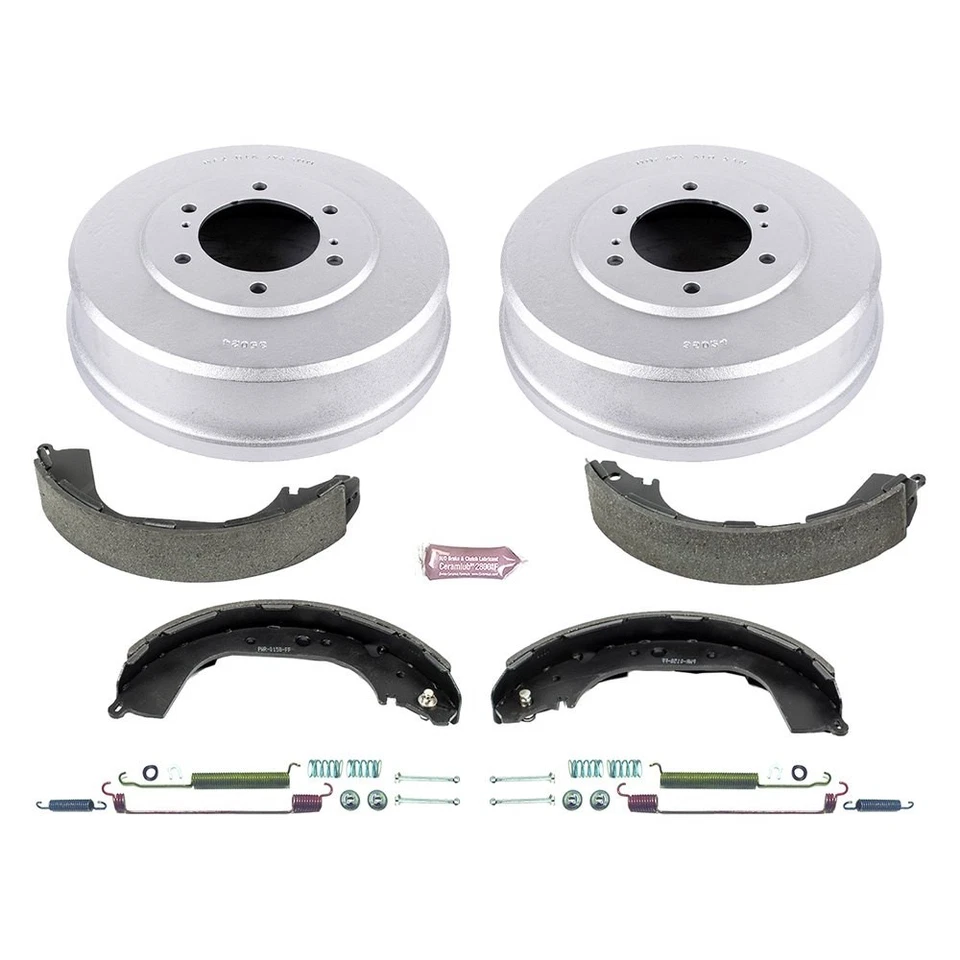 PowerStop KOE15320DK Drum & Shoe Kit For Nissan Frontier 1998-1999 Driver Rear Foto 2 de 3