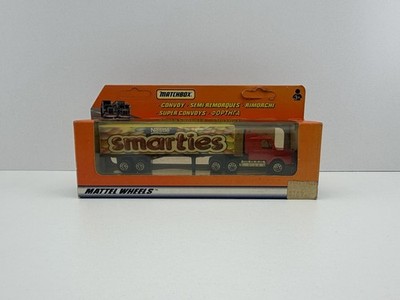 Matchbox Convoy Smarties Truck 1999 Mattel OVP Vintage Sammlermodell Unbespielt