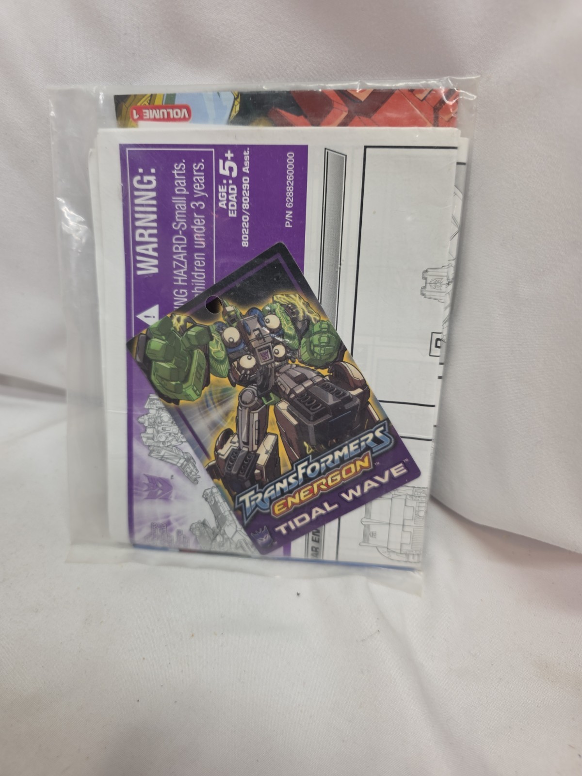 Tidal Wave Transformers Energon 2003 Instruction Booklet And Inserts New