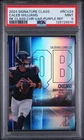 2024 Topps Signature Class-Caleb Williams Chrome Var. Purple Refractor/100 PSA 9