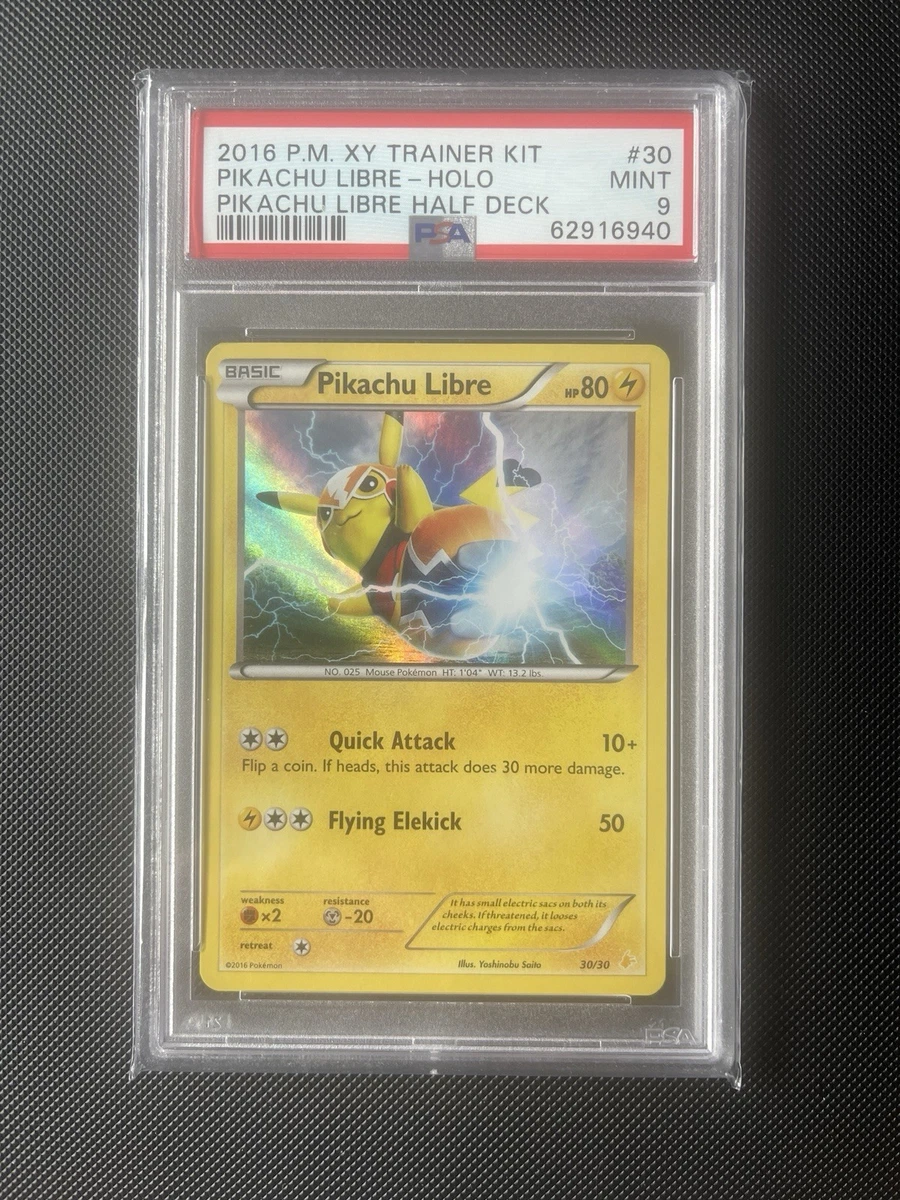 Pokémon Pikachu Grade 9 Pokémon TCG Individual Collectable Card