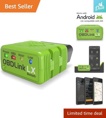 Transform Your Device with LX Bluetooth 3.0 OBD II Scanner - Easy
