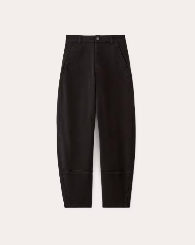 Everlane Women's The Utility Barrel Pants - Regular Length - Black