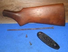 H&R TOPPER Model 48 12GA WOOD STOCK, STOCK BOLT & BUTTPLATE #CL7740