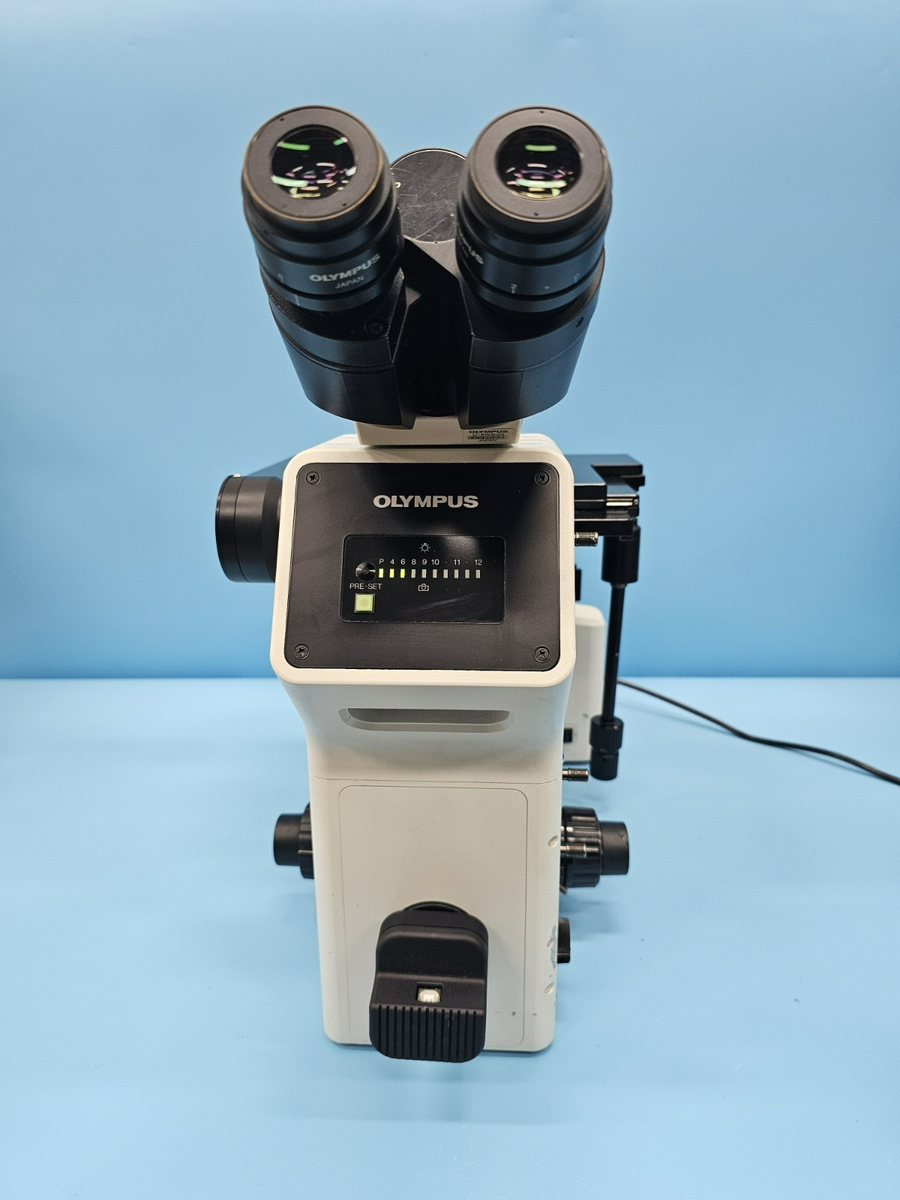 OLYMPUS GX71 Microscope (SWH10X-H/26.5 , U-SWBI30 , HD-200