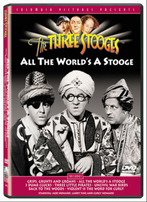 The Three Stooges: All the World's a Stooge (DVD) - 7 Episodes
