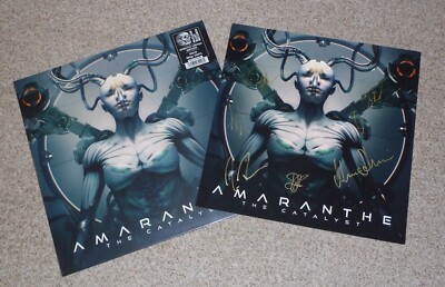 Amaranthe - The Catalyst (2024) - Ltd gold LP Vinyl  signiert & signed