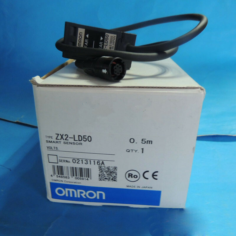 え Omron ZX2-LD50 0.5M Laser Smart Displacement Sensor ZX2LD50