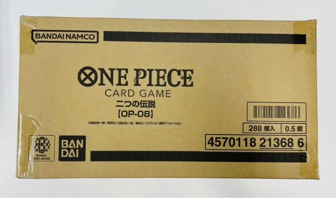 One Piece TCG OP08 TWO LEGENDS OP-08 Sealed Case 12x Booster Box