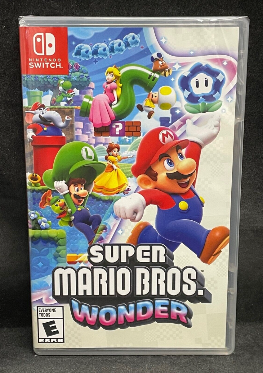 NintendoSwitch 本+SuperMarioBros.Wonder美品 Super Mario Bros. Wonder (Nintendo Switch) BRAND NEW / In-Stock