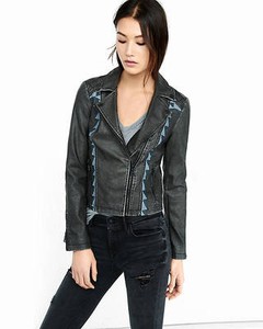 express vegan leather jacket