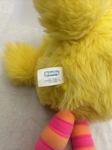 Vintage 1986 Sesame Street Talking Big Bird Plush Pull-String 21" TESTED WORKS - Picture 3 of 4