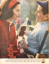 Pepsi-Cola Pepsi Company Vintage Print Ad 1961 #1590