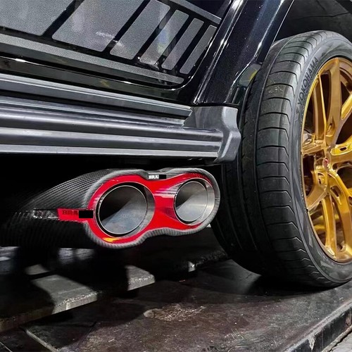 Puntas de escape Puntas de silenciador para Mercedes Benz Clase G G63 G550 G500 W463A W464 - Imagen 2 de 7