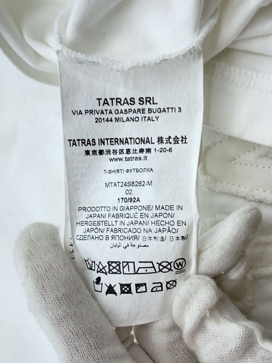 【送料&関税込】TATRAS White Cotton T-shirt TATRAS tシャツ TATRAS(タトラス) SELO セロ メンズ : ZOZOTOWN