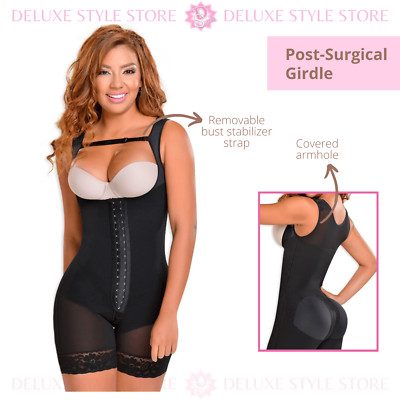 Faja Reductora M&D 0065 Colombian Post-Surgery Body Shaper Compression Girdle