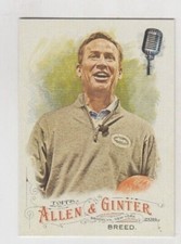 (11) Michael Breed 2016 TOPPS ALLEN & GINTER CARD LOT #210 INSTRUCTOR