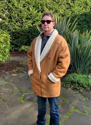 Andrew Marc Shearling Wool Marlboro Man 