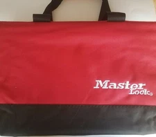 Masterlock 4HY67 Portable Lockout Kit w/ Red Satchel Filled