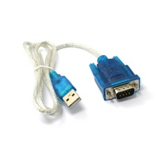 USB 2.0 to 9-pin RS232 Adapter COM Serial Port Conversion