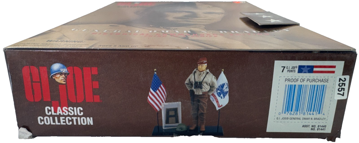 Gi Joe Classic Collection General Omar Bradley Hasbro 1998