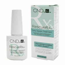 CND Rescue RXx - Daily Keratin Nail Treatment - 0.5oz/15ml - 90763 NIB 2025