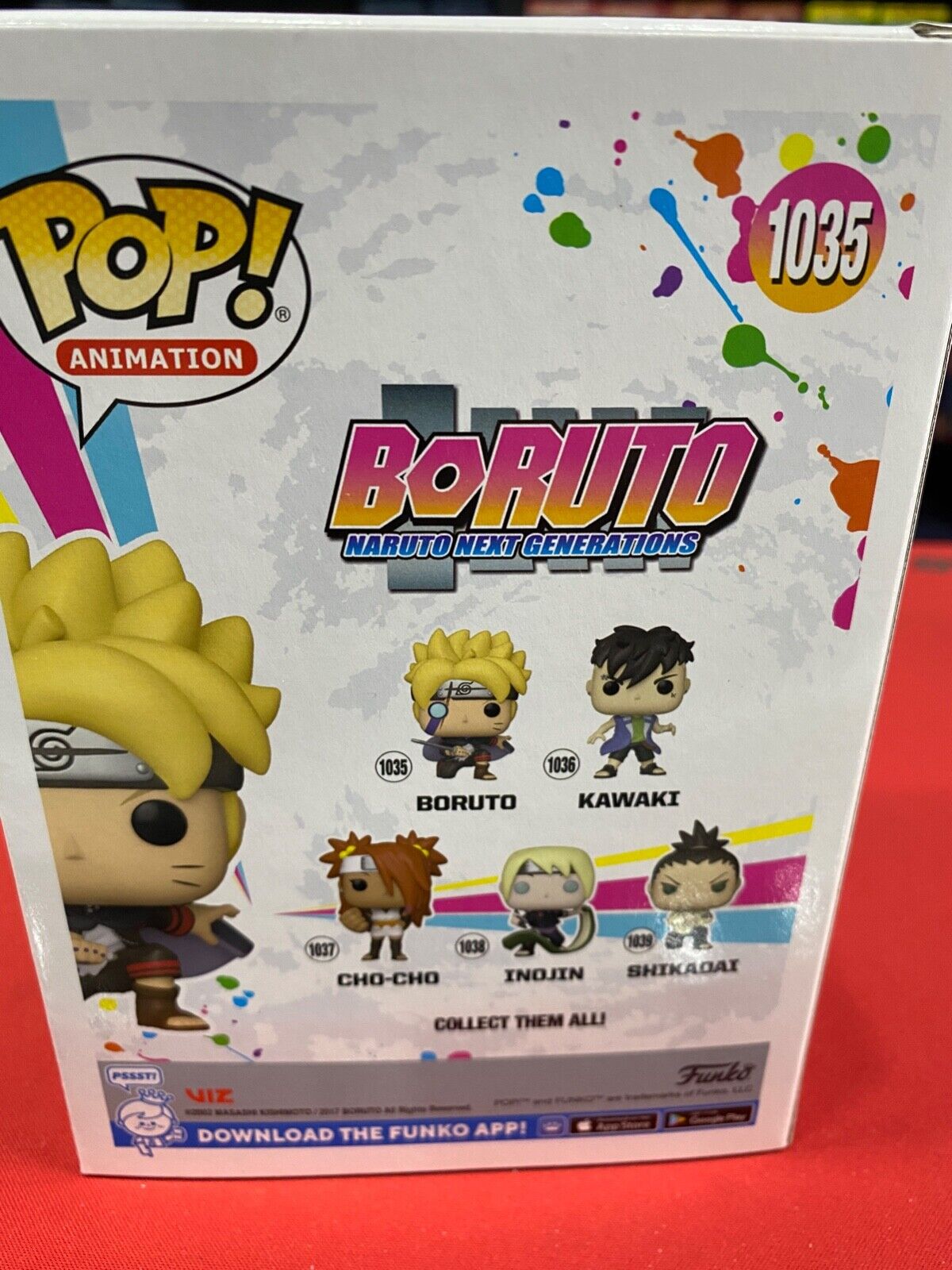 Boneco Boruto Naruto Next Generations Boruto Uzumaki Pop Funko 1035