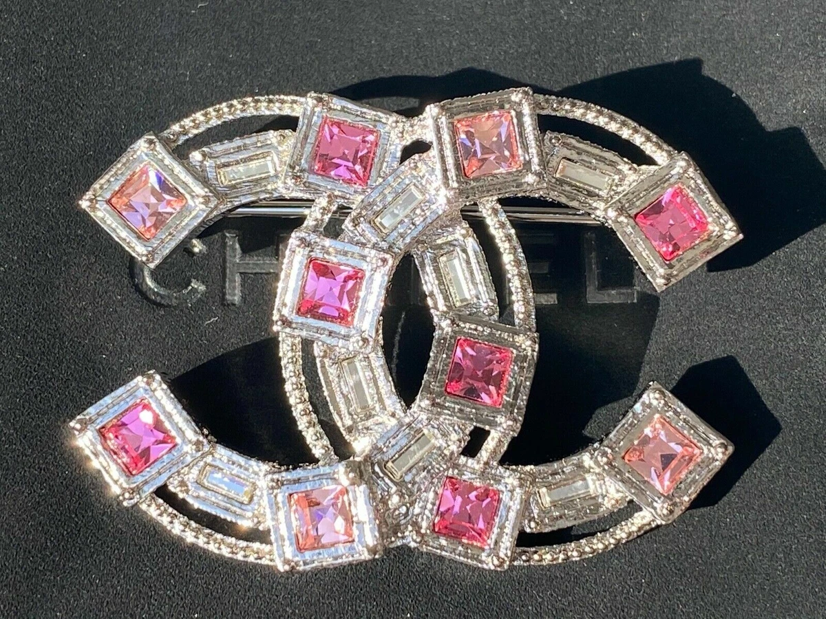 CHANEL Pink Fashion Brooches & Pins for sale | eBay
