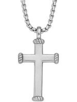 Fossil JF04401040 Damen Collier Kreuz Edelstahl 56 Cm