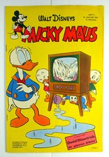 Micky Maus 1962 Heft 2 vom 13 Januar 1962 Walt Disney Original Ehapa Verlag