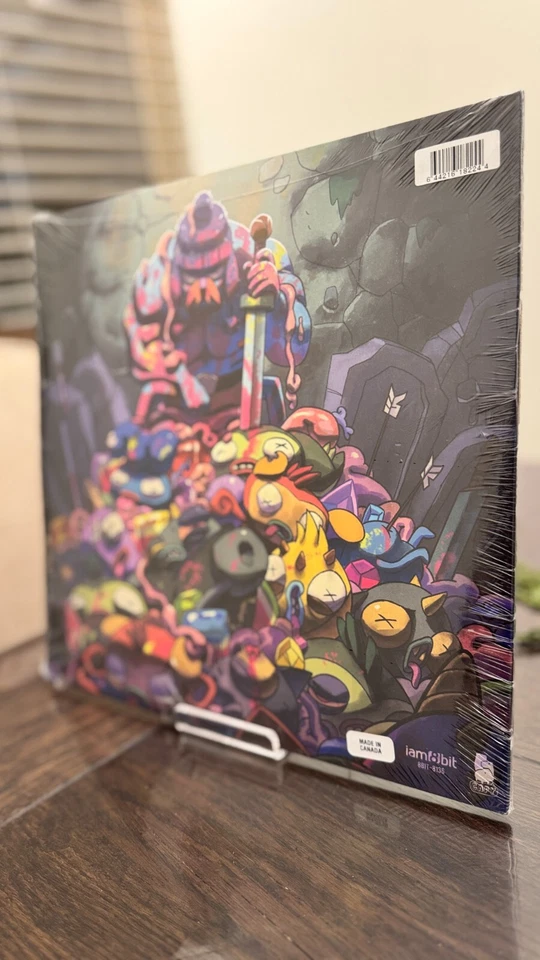 Sam Webster Grindstone Blue & Red Splatter Vinyl Record New Sealed 644216182244 - Image 2 of 2