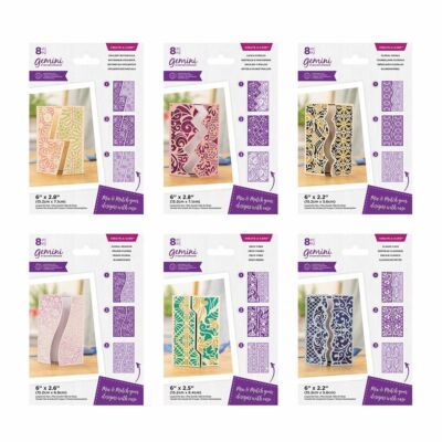 Gemini - Decorative Gatefold Create-a-Card Dies by Crafter's Companion