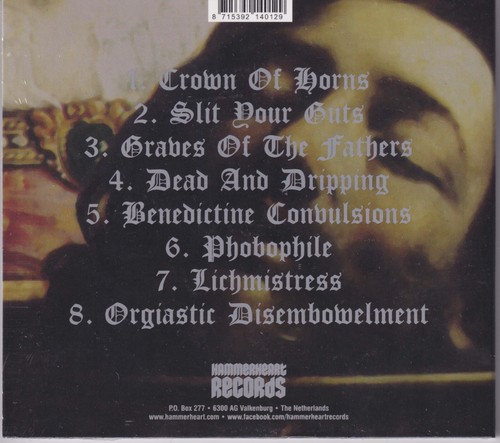 Cryptopsy 1996 CD - None So Vile (Ltd Digi 2013 Reissue) Gorguts/Aborted Sealed - Picture 2 of 2