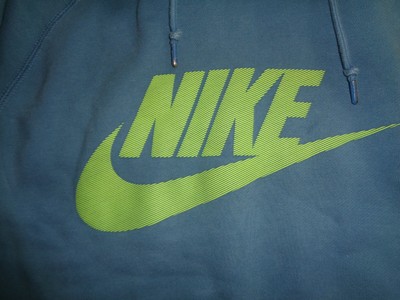 neon green nike sweatshirt
