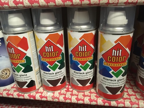 div. 400ml Spraydosen: 8017 1021 7035 9005 weiss gold klar transparent chrom rot - Bild 7 von 31