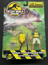 1996 Jurassic Park: The Lost World Nick Van Owen Dino Trackers Figure SEALED