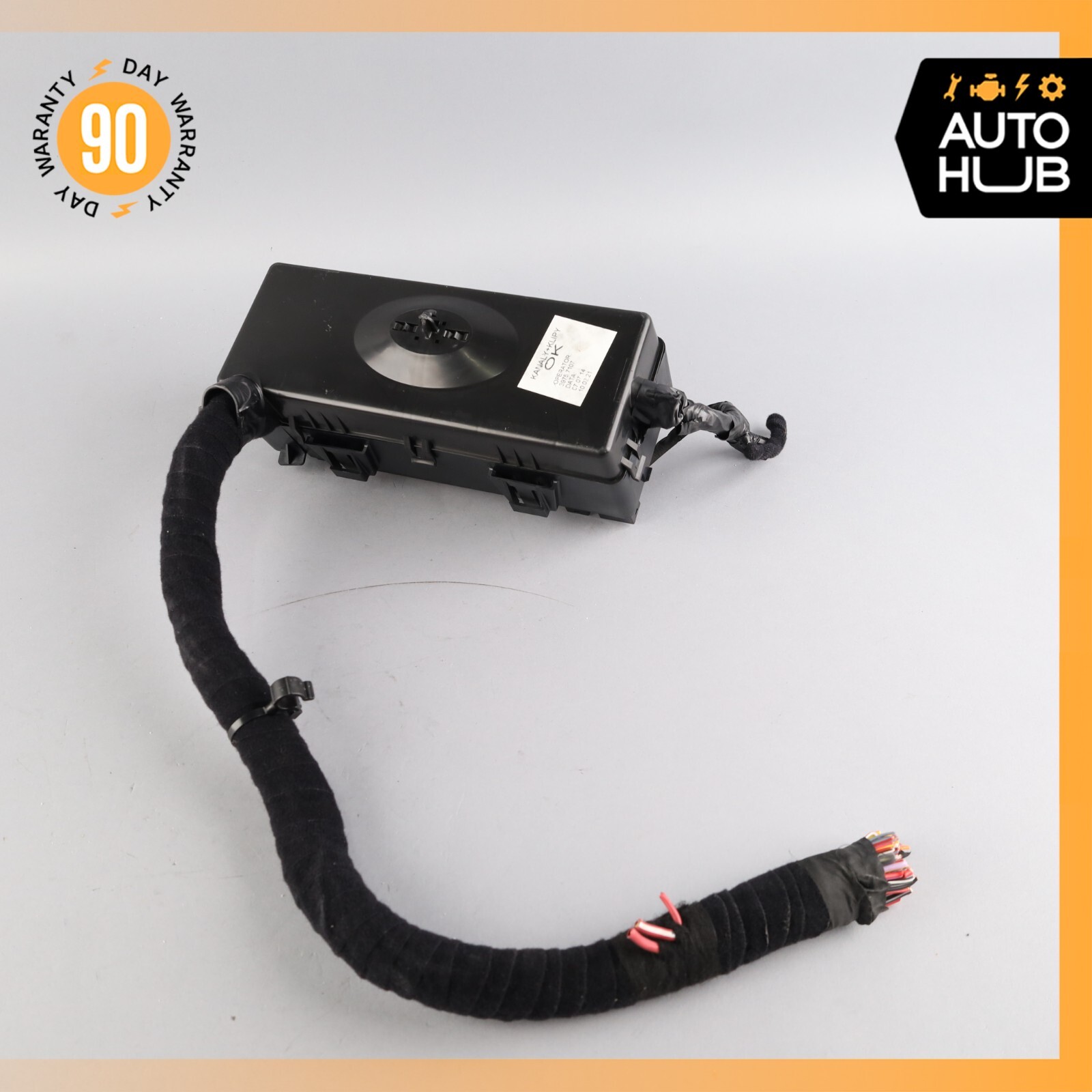Maserati Quattroporte M156 S Rear Trunk Fuse Box Wiring Harness OEM
